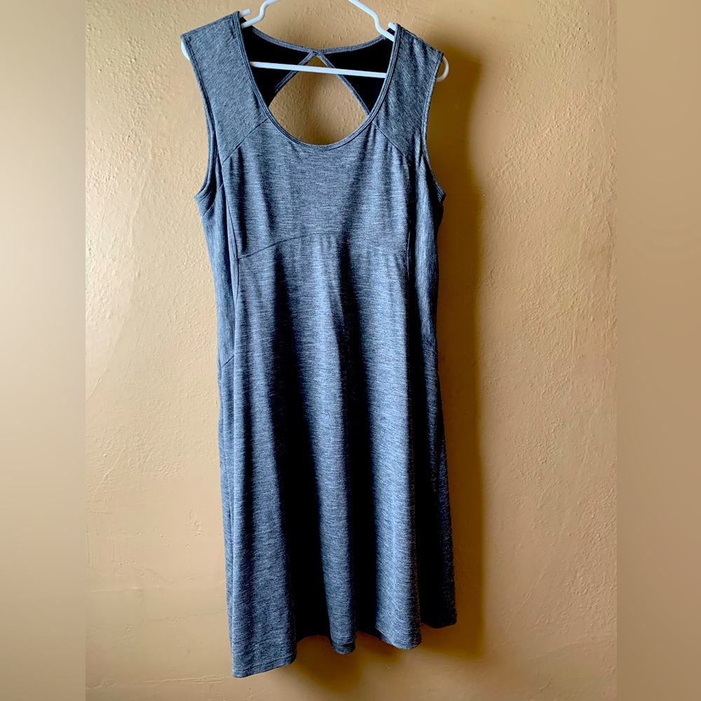 Casual Prana dress with built in shelf bra. Great used condition.
